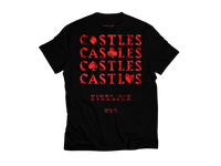 "Flush" Castles EP Release Tee Printed Front & Back [Unisex]