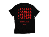 "Flush" Castles EP Release Tee Printed Front & Back [Unisex]